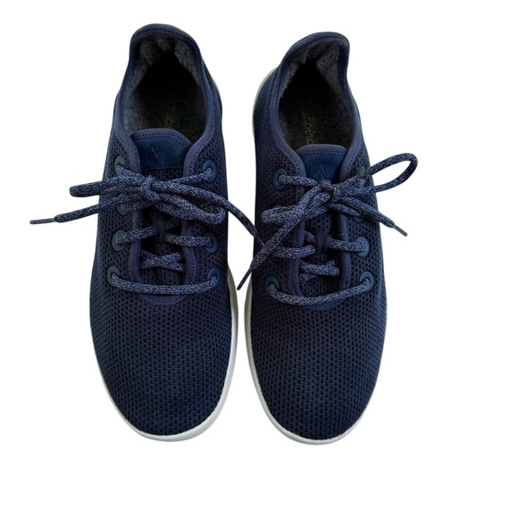 Allbirds Men’s Tree Runners Hazy Indigo Blizzard Sole Size 9 - Picture 3 of 11